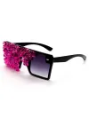 Double Gray (Rose Pink Rhinestone )