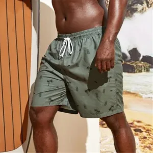 Men's Fashion Casual Summer Digital Printed Beach Shorts