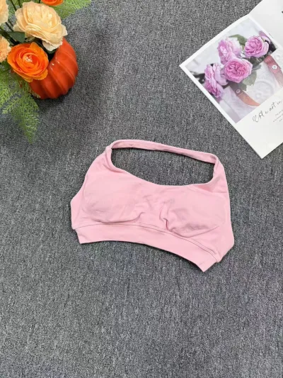 Women Fashion Sexy Solid Color Seamless Yoga Sports Bra