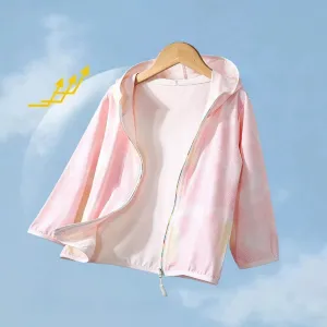 Kids Boys And Girls Fashion Casual Summer Ice Silk Breathable UPF 50+ Sun Protection Coat