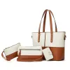 White With Brown