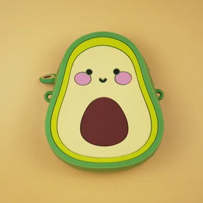 Women Creative Fruit Avocado Silicone Crossbody Bag