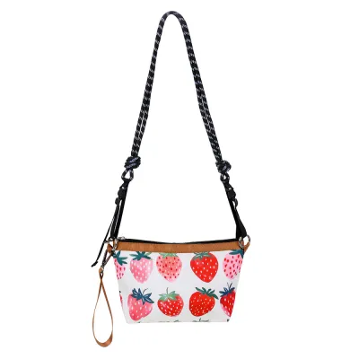 Women Fashion Casual Cute Cartoon Animal Printed Waterproof Crossbody Bag