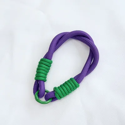 Fashion Dopamine Color Mobile Phone Wrist Rope Thick Lanyard Keychain Unisex Nylon