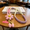 [Rice Noodles] + Pink Flower + Pink Clip
