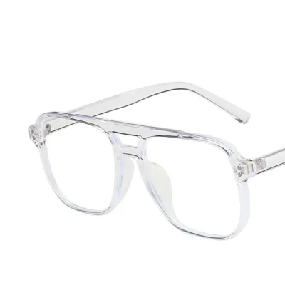 Fashion Casual Large Frame Square Sunglasses PC Frame AC Lens
