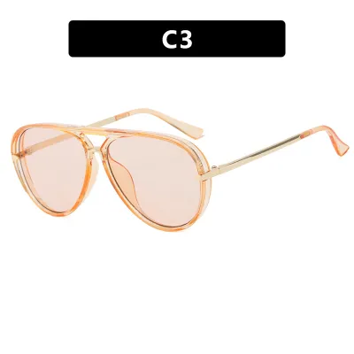 Women Fashion Casual Large Frame Sunglasses