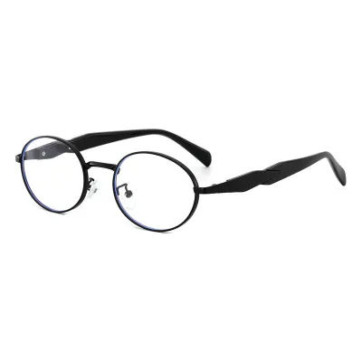 Women Fashion Round Metal Frame UV Protection Sunglasses