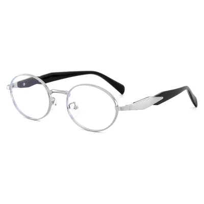 Women Fashion Round Metal Frame UV Protection Sunglasses