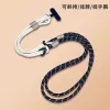 Crossbody Rope [Black And White Gray]