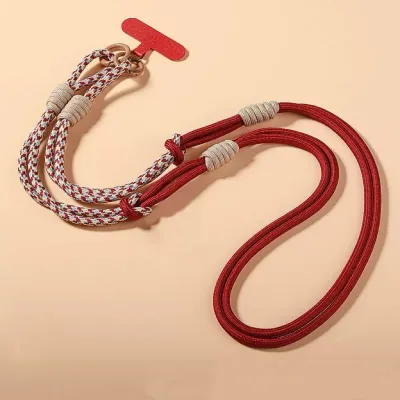 Fashion Dopamine Mobile Phone Lanyard Adjustable Strap Bag Accessories