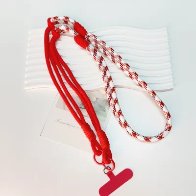 Fashion Dopamine Mobile Phone Lanyard Adjustable Strap Bag Accessories
