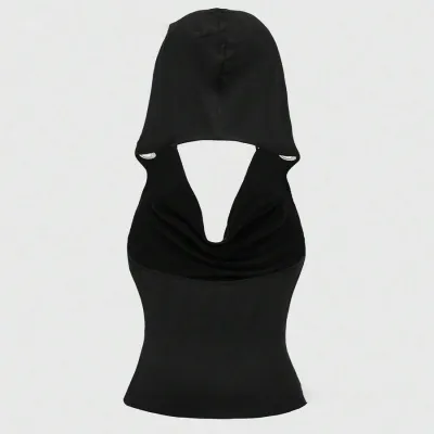 Women Fashion Solid Color Sleeveless Hollow Vest