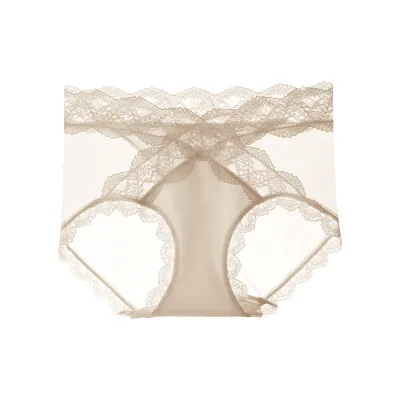 Women Fashion Sexy Solid Color Lace Underwear