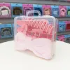 Pink Hair Band Hairpin 16 Piece Set (PP Transparent Box)
