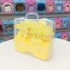Yellow Hair Band Hairpin 16 Piece Set (PP Transparent Box)