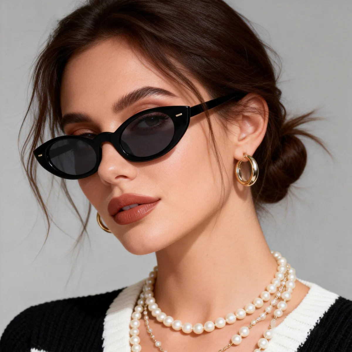 Women Fashion Retro Cat's Eye Sunglasses