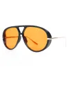 Black Frame Orange Lenses