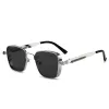 Silver Frame Gray Lenses