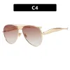 C4-Gold Frame Double Tea