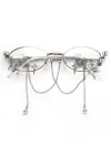 Silver Frame White Film Four Mans Star