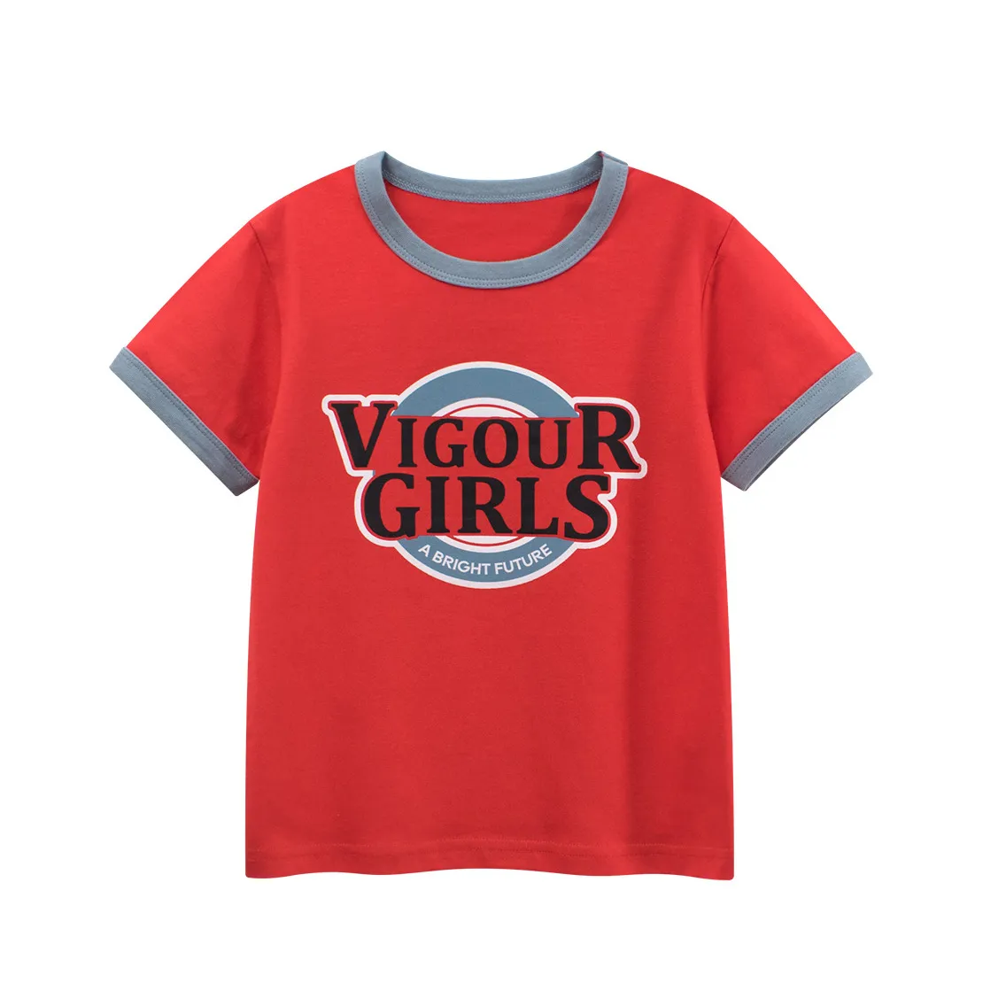 Kids Boys And Girls Fashion Casual Summer Cartoon Printed Short Sleeve T-Shirt