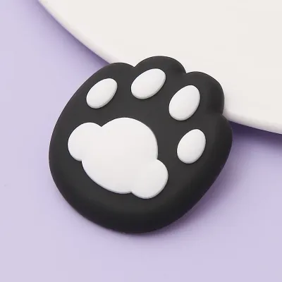 Cute Cat Paw Silicone Anti-Collision Door Handle Wall Protector Sticker - 3D Bumper Pad