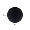5Cm Round Black