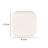 4.5Cm Square White