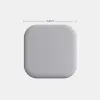 3.8Cm Square Smooth-Grey