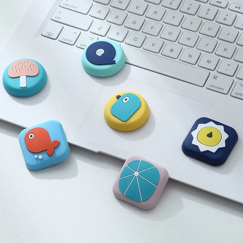 Fashion Cute Cartoon Silicone Door Handle Anti-Collision Sticker