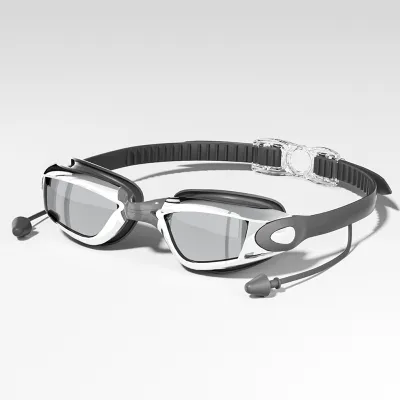 Fashion Hd Waterproof Anti-Fog Electroplated Swimming Goggles
