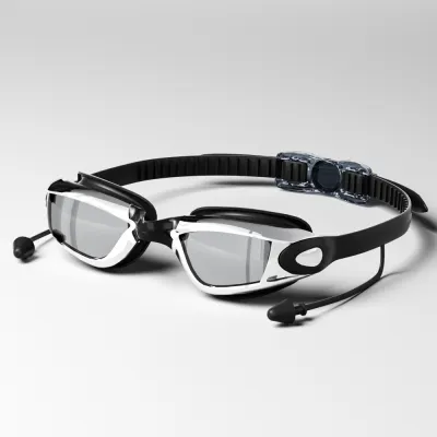 Fashion Hd Waterproof Anti-Fog Electroplated Swimming Goggles