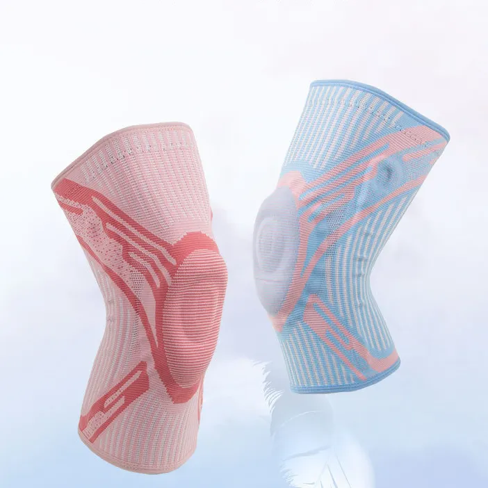 Professional Meniscus Protection Compression Knee Brace with Nylon and Polyester