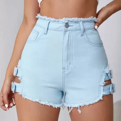 Street Women Fashion Denim Shorts