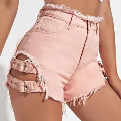 Street Women Fashion Denim Shorts