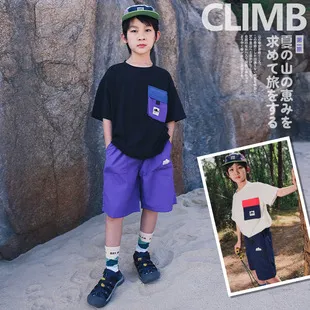Kids Boys' Summer Cotton T-Shirt Shorts Two-Piece Set