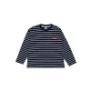 Sapphire Blue White Stripes