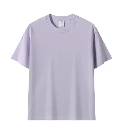 Father Kids Fashion Casual Solid Color Cotton Short-Sleeve T-Shirt Family Matching Outfits DIY Customizable