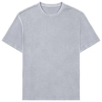 Men's Fashion Casual Summer Solid Color Round Neck Short-Sleeve T-Shirt