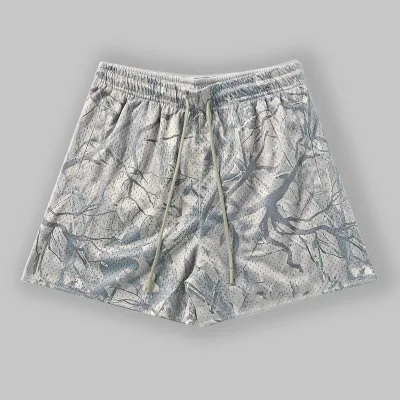 Men's Fashion Summer Camouflage Quick-Dry Breathable Loose Shorts