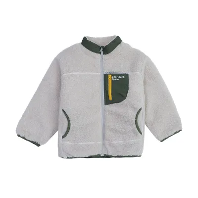 Kids Boys Winter Polyester Coat