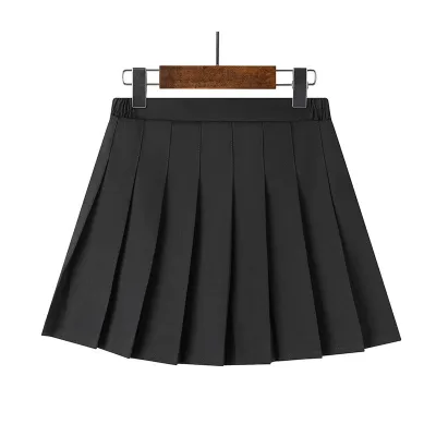 Kids Girl's Spring Summer Pleated Skirt Polyester