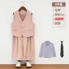 [Blue Long Sleeve] Pink