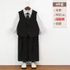 [White Long Sleeve] Black
