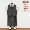 [White Short Sleeve] Grey