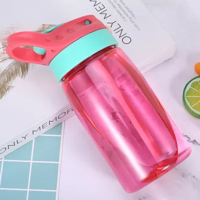 Fashion Portable PC Duckbill Water Cup Simplicity Cylindrical Solid Color