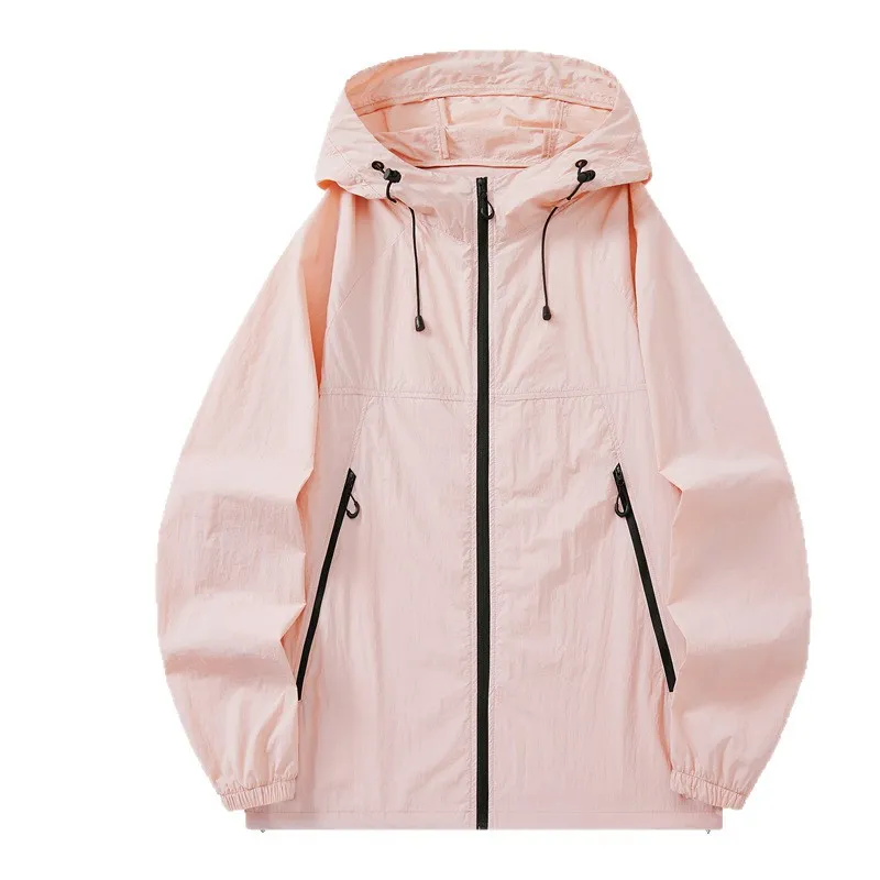 Fashion Casual Summer Ultra-Thin Breathable Outdoor Long-Sleeve UPF 50+ Sun Protection Coat