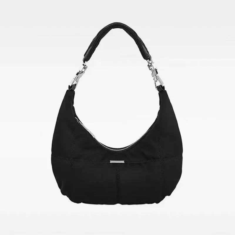Women Fashion Casual Cloud Portable Shoulder Bag with Zipper