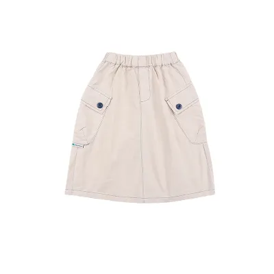 Kids Girsl Summer Cotton Skirt